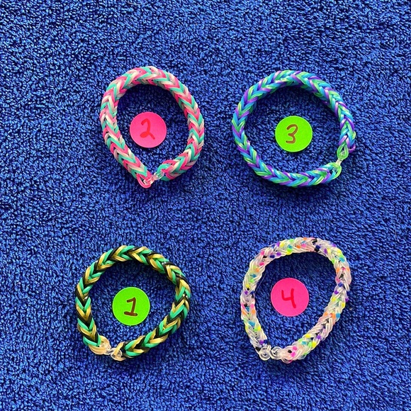 Multicolored Fishtail Bracelets - Picture 1 of 14